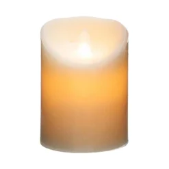 Bougie LED - blanc - 150g - Atmosphera