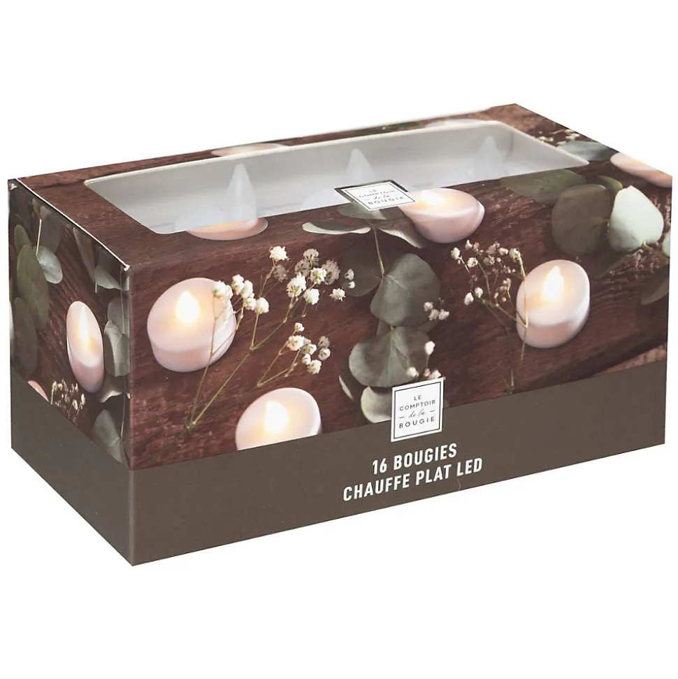 Bougie LED - blanc - 9g - Atmosphera