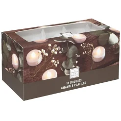 Bougie LED - blanc - 9g - Atmosphera