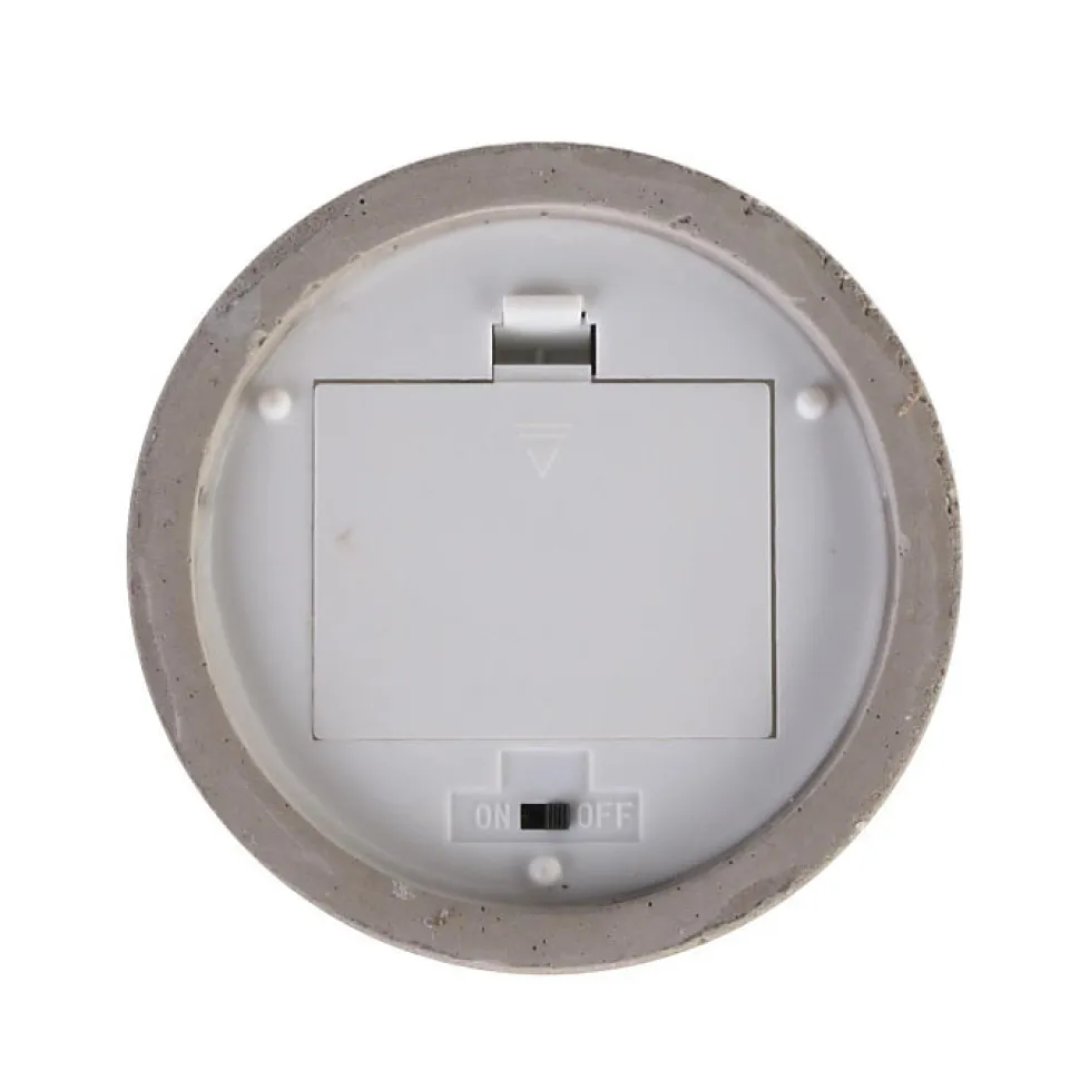 Bougie LED design ciment Factory