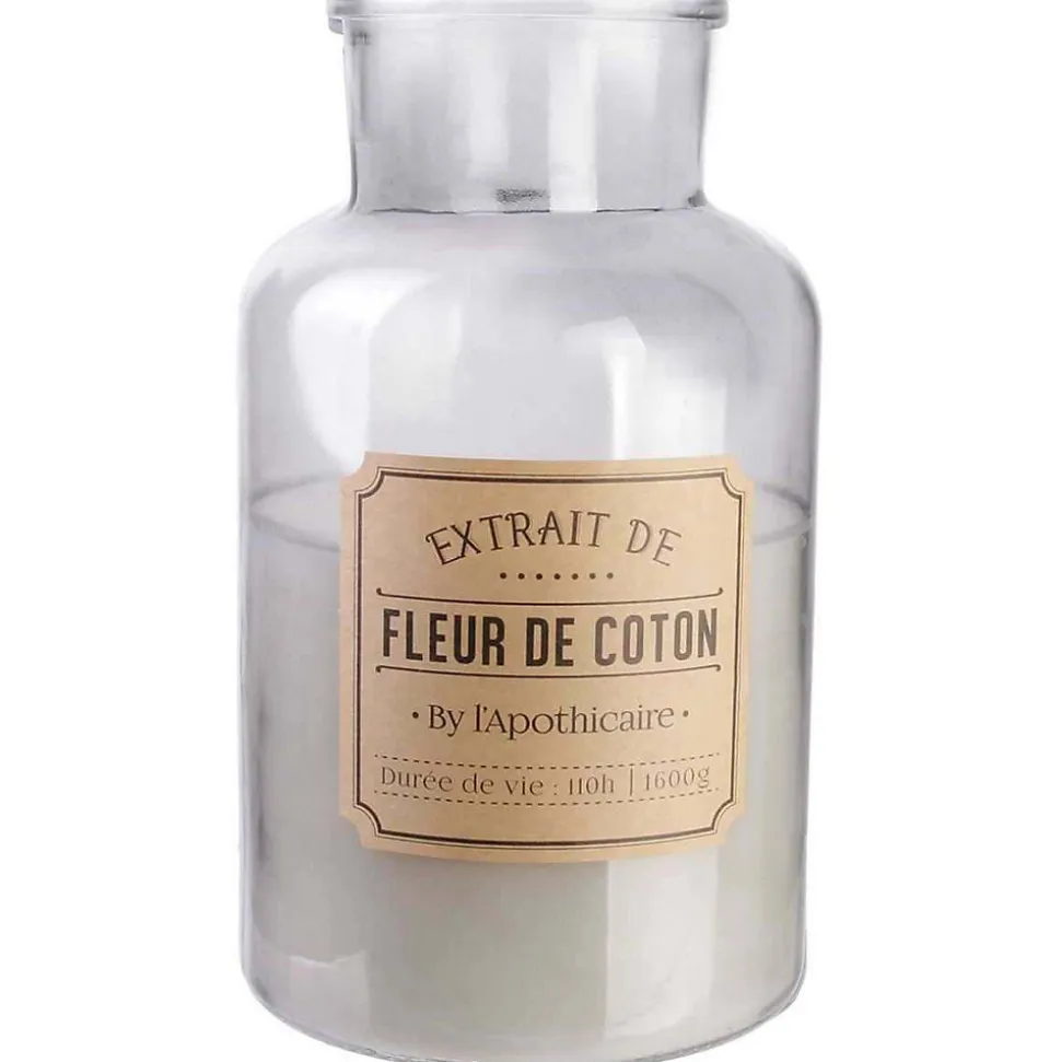 Bougie parfumée Apothicaire 14.5x25.7 cm Fleur de coton