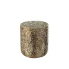 Bougie parfumée 80H dans pot en verre Bronze 17x17x20 cm