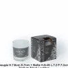 Bougie parfumée Sense black leather 110g JBY creation