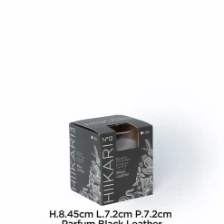 Bougie parfumée Sense black leather 110g JBY creation