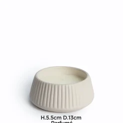 Bougie parfumée senteur Imperial Jade JBY Creation – Pot en céramique et cire de paraffine