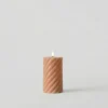 Bougie pilier LED Vega 7,5 x 15 cm