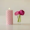 Bougie pilier LED Vega 7,5 x 15 cm