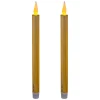 Bougies bâton led colorama de noël lot de 2 - feeric lights & christmas