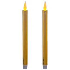 Bougies bâton led colorama de noël lot de 2 - feeric lights & christmas