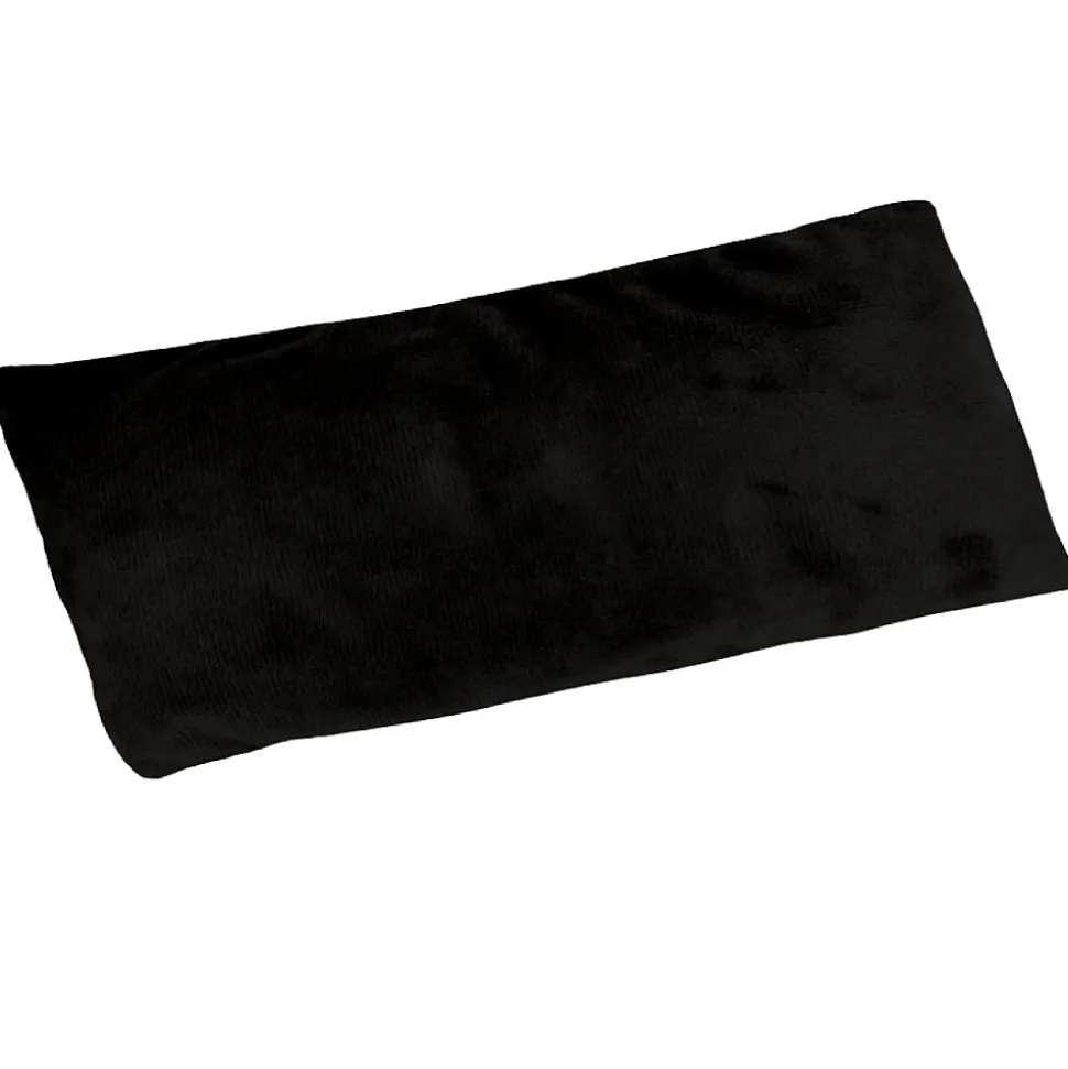 Bouillotte chauffante ou refroidissante 10 x 22 cm déhoussable pour toutes parties du corps - Noir - Vivezen