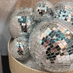 Boule à facettes disco décorative D20cm