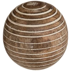 Boule déco Nam nam - manguier - D8 cm - Multicolore- Atmosphera