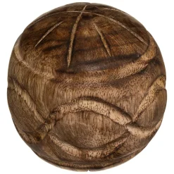 Boule déco Nam nam - manguier - D8 cm - Multicolore- Atmosphera
