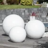 Boules déco design trio blanc, Wanda collection