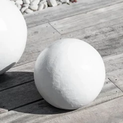 Boules déco design trio blanc, Wanda collection