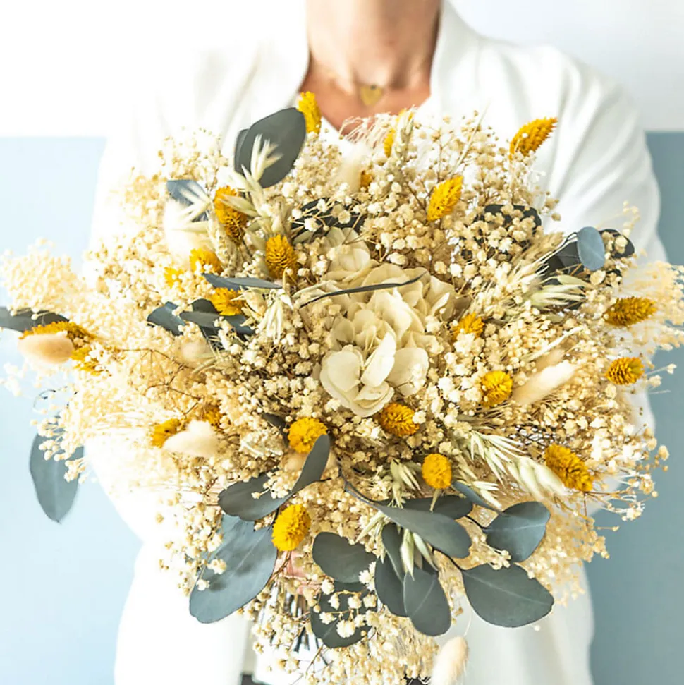 Bouquet de fleurs séchées Georgette M