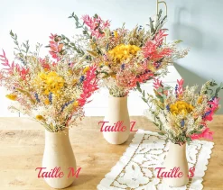 Bouquet de fleurs séchées L MARIE