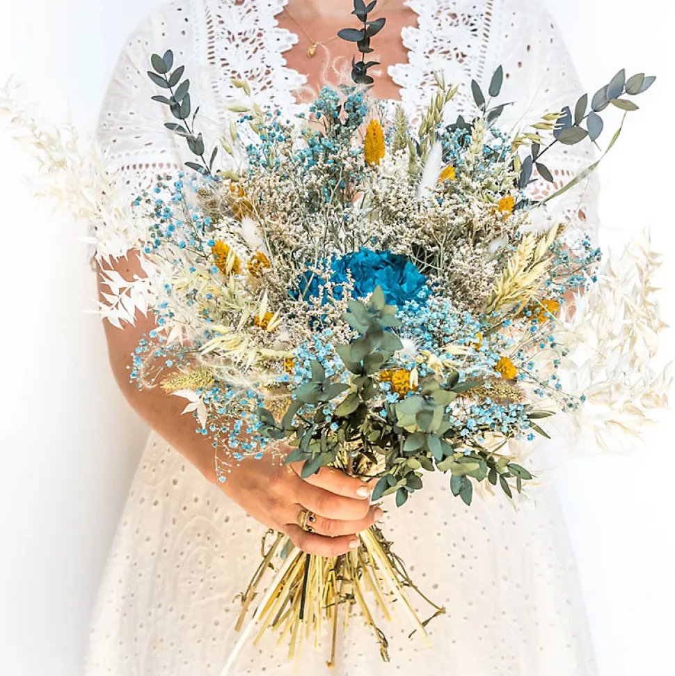 Bouquet de fleurs séchées L CHARLOTTE