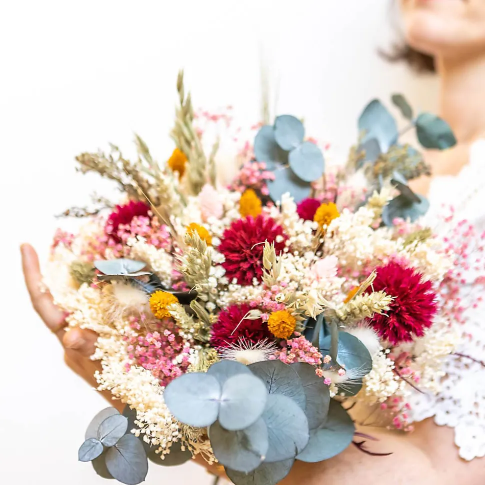 Bouquet de fleurs séchées L SIMONNE