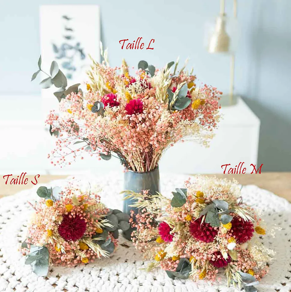 Bouquet de fleurs séchées L SIMONNE