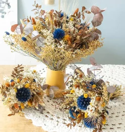 Bouquet de fleurs séchées M LUCIENNE