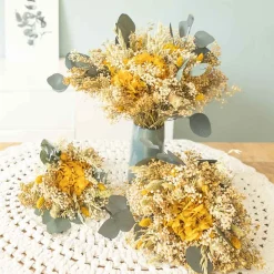 Bouquet de fleurs séchées M COLETTE