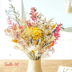 Bouquet de fleurs séchées M MARIE