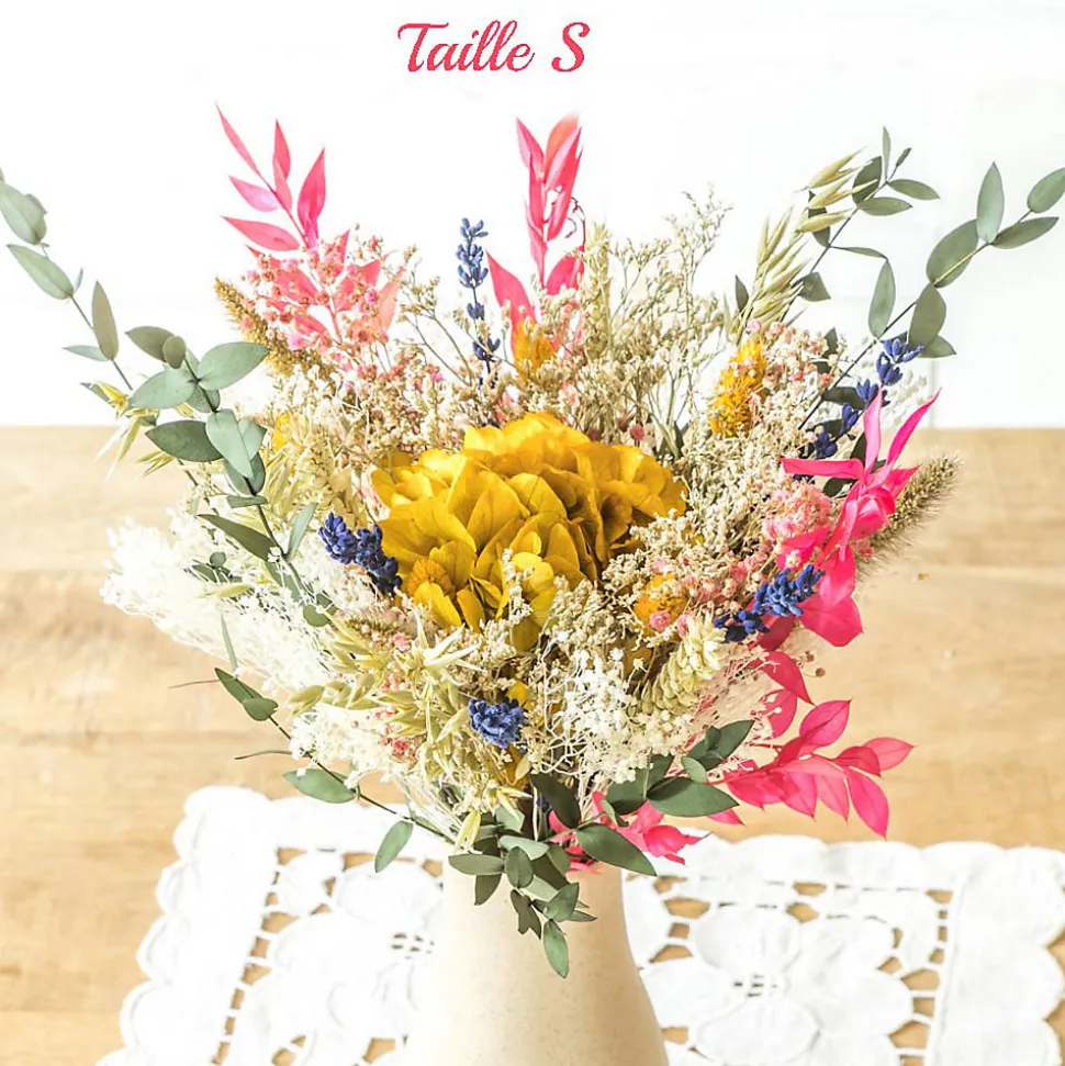 Bouquet de fleurs séchées S MARIE
