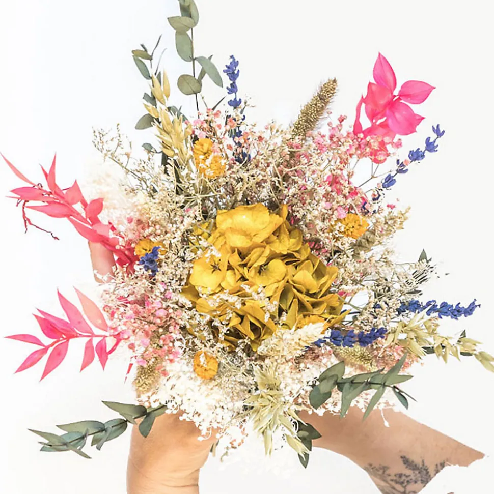 Bouquet de fleurs séchées S MARIE