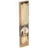 Bouquet fleurs séchées - boîte kraft H60 cm - Beige- Atmosphera