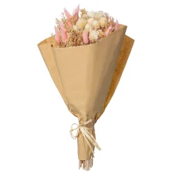 Bouquet fleurs séchées Folk H50 cm - Beige- Atmosphera