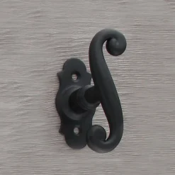 Bouton de fenêtre fer forgé COQ noir