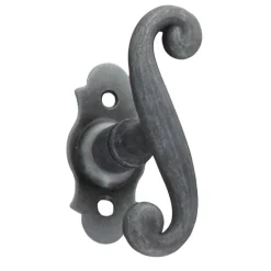 Bouton de fenêtre fer forgé COQ vieil argent