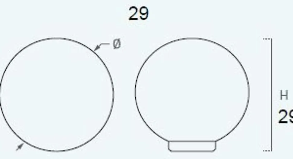 Bouton de meuble boule abs diamètre 29 mm bleu bébé brillant lot de 50 piéces