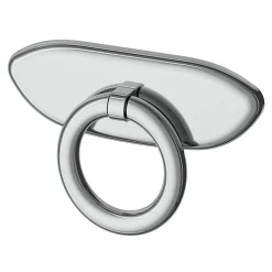 Bouton de meuble Armel GoodHome effet chromé Ø6cm x l.3.7cm x H.1cm
