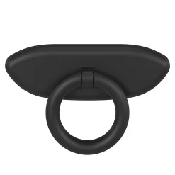 Bouton de meuble Armel GoodHome noir Ø6cm x l.3.7cm x H.1cm