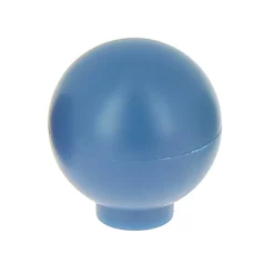 Bouton de meuble arrondi Ferel mat bleu foncé Ø2.7 x l.20,7 cm