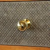Bouton de meuble arrondi Tudy or ⌀.25mm