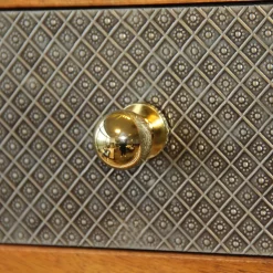 Bouton de meuble arrondi Tudy or ⌀.25mm