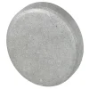Bouton de meuble arrondi GoodHome Rubian jaune Ø3.5cm x p.2.7cm