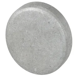 Bouton de meuble arrondi GoodHome Rubian jaune Ø3.5cm x p.2.7cm