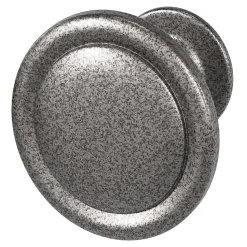 Bouton de meuble arrondi Kilhog GoodHome étain gris Ø3,1 cm