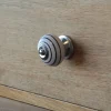 Bouton de meuble arrondi Vras blanc ⌀.40mm
