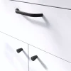 Bouton de meuble cône GoodHome Irvil noir Ø2cm x h.2.5cm x p.2.5cm