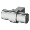 Bouton de meuble en T Kerver GoodHome effet chromé Ø4 x l.1,8 x h. 3.4 cm