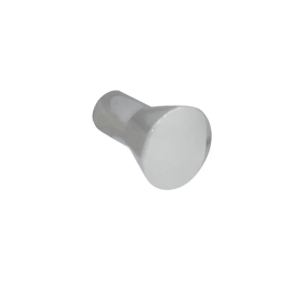 Bouton de meuble en zamac finition chrome brillant D 16mm avec vis incluse