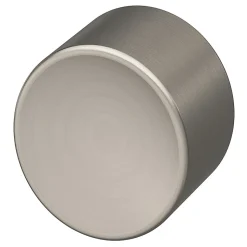 Bouton de meuble GoodHome Prat gris Ø3cm x l.3cm x h.2.8cm x p.2.8cm