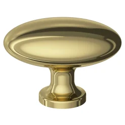Bouton de meuble GoodHome Govlin or Ø3cm x l.2cm x h.2cm x p.2cm