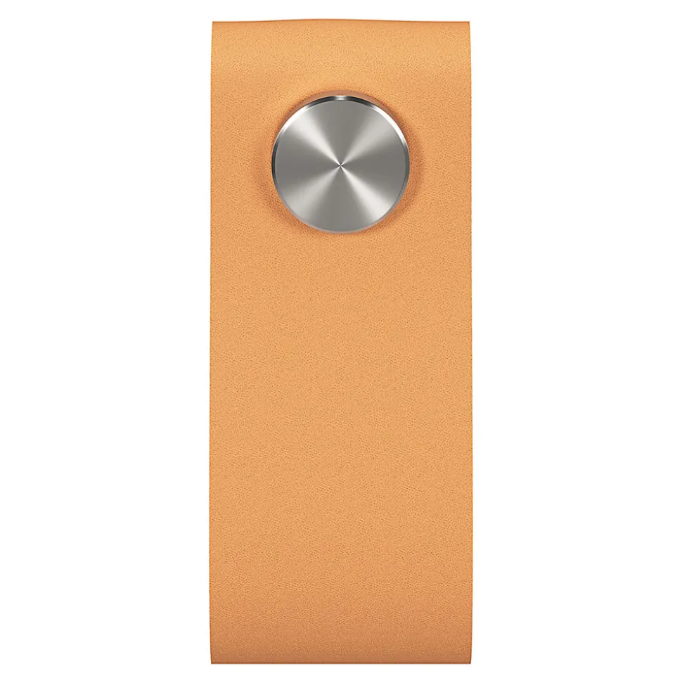 Bouton de meuble GoodHome Hezo marron l.2.6cm x h.6.4cm x p.1.8cm