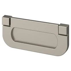 Bouton de meuble GoodHome Govlin gris Ø8cm x l.0.7cm x h.3.5cm x p.3.5cm